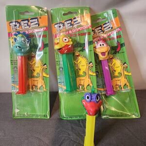 Pez "PEZ-A-SAURS"  Lot of 4